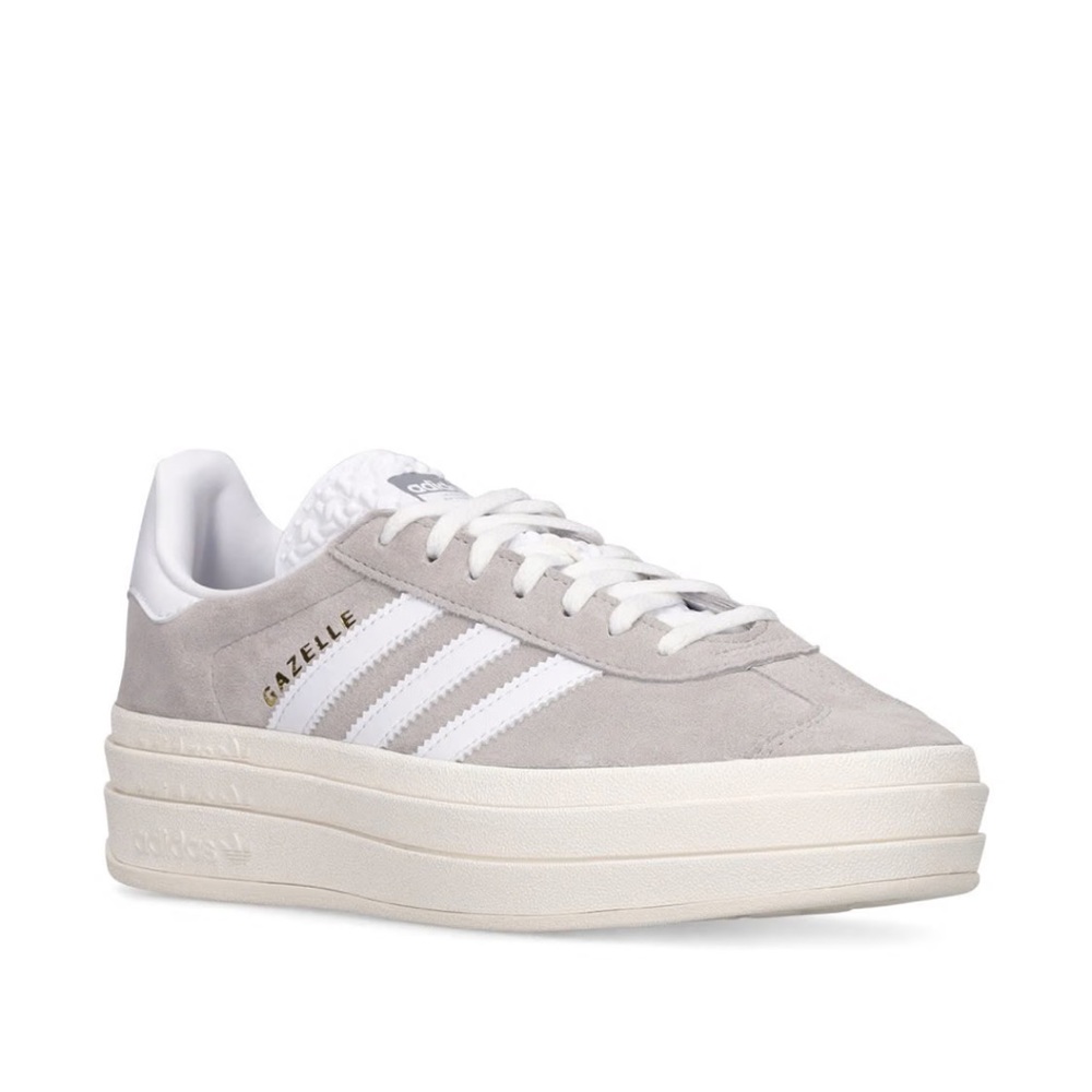 Adidas Gazelle Platforms Gray 8